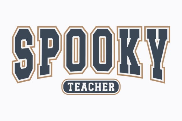 Halloween Spooky Teacher Graphics for Crafts