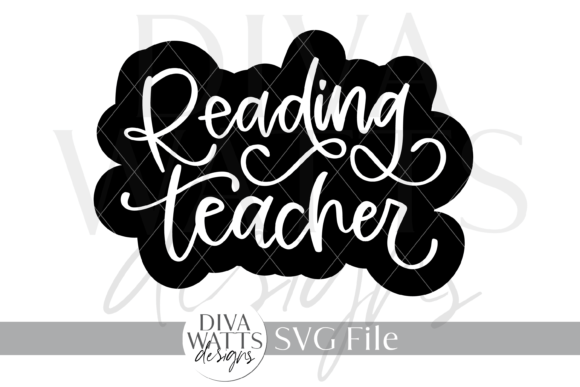 Reading Teacher SVG: Graphics for Crafts