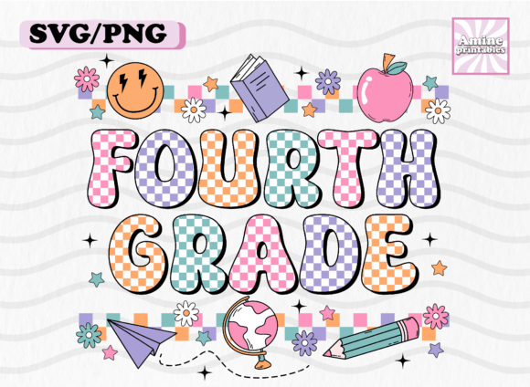 Retro Checkered SVG for Crafts & Graphics