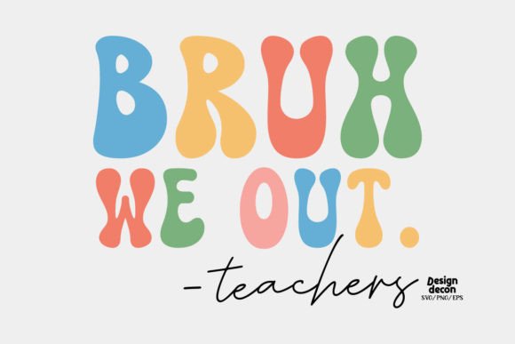 Retro Teacher SVG: Graphics for Crafts & Branding