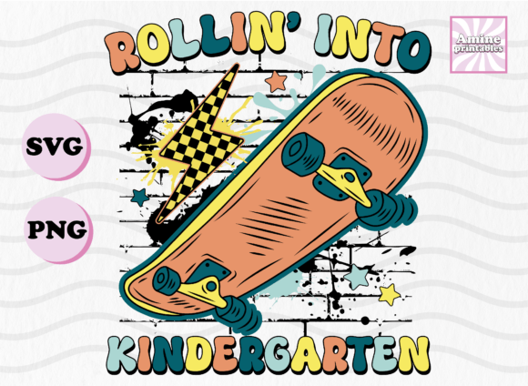 Review: Kindergarten Skating Retro School SVG