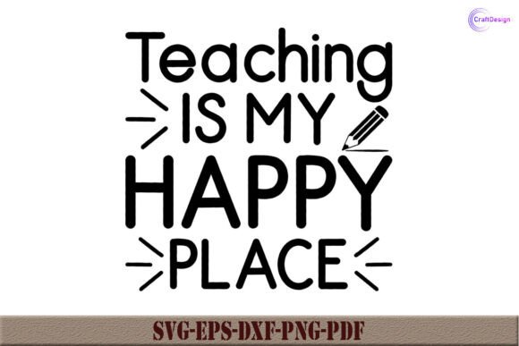 Review: Teaching is My Happy Place SVG for Embroidery