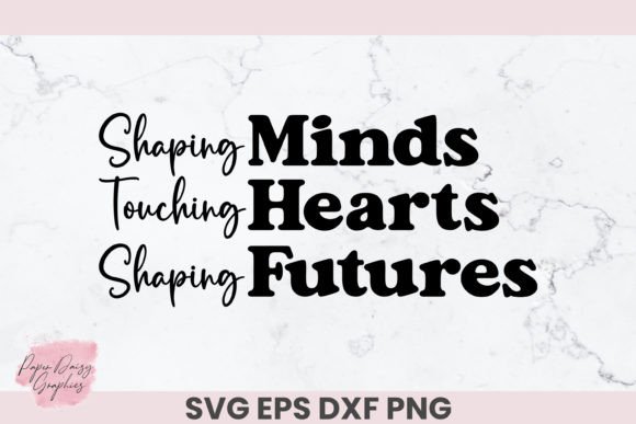Shaping Minds Teacher SVG: Graphics for Crafts